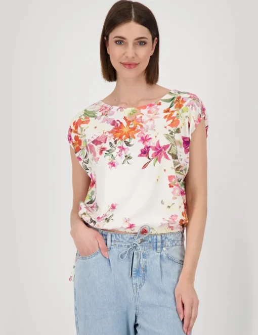 Monari t-shirts 409633 Camel Outlet