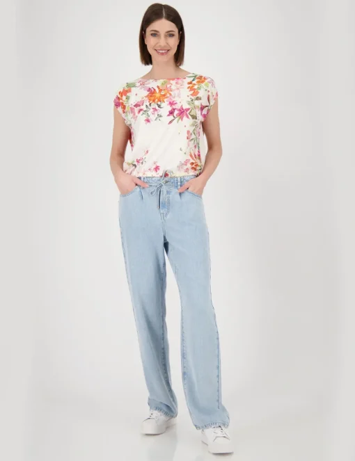 Monari t-shirts 409633 Camel Outlet