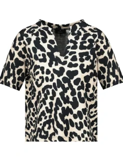 Monari t-shirts 409999 Zwart Fashion