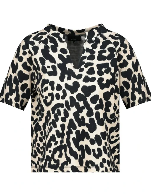 Monari t-shirts 409999 Zwart Fashion