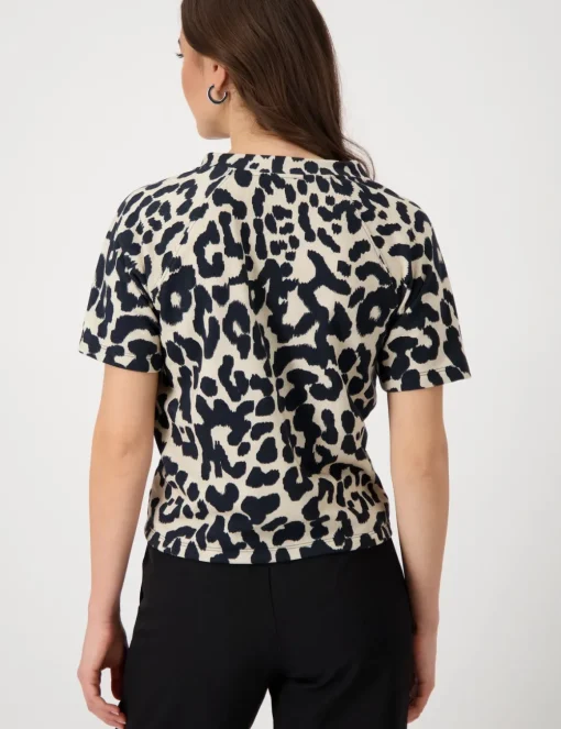 Monari t-shirts 409999 Zwart Fashion