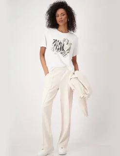 Monari t-shirts 409916 Beige Hot