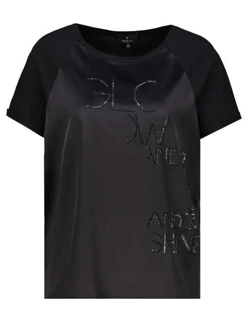 Monari t-shirts 410036 Zwart Sale