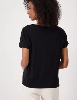 Monari t-shirts 410036 Zwart Sale