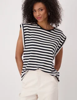 Monari t-shirts 409882 Zwart Clearance