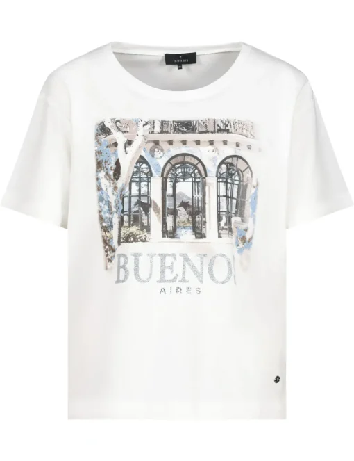 Monari t-shirts 409674 Beige Outlet