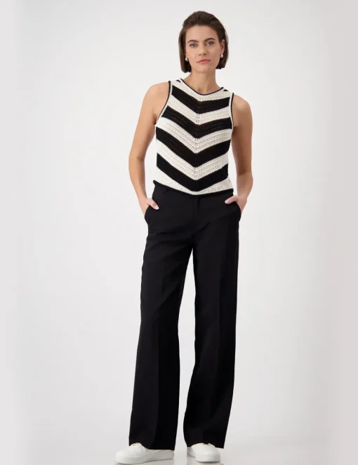 Monari t-shirts 409947 Zwart Online