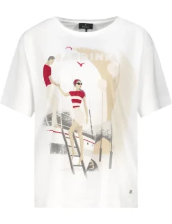 Monari t-shirts 409727 Beige Outlet