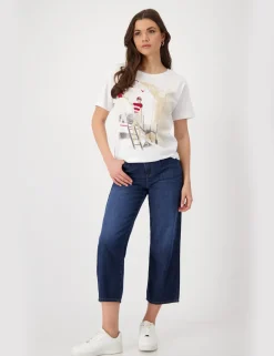 Monari t-shirts 409727 Beige Outlet