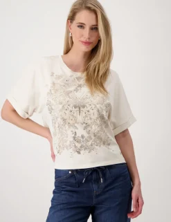Monari t-shirts 409695 Beige Clearance