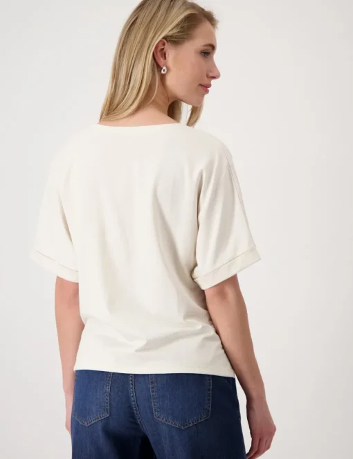 Monari t-shirts 409695 Beige Clearance