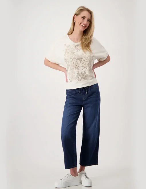 Monari t-shirts 409695 Beige Clearance