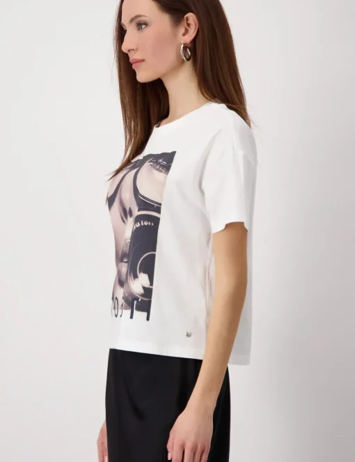 Monari t-shirts 409778 Beige New