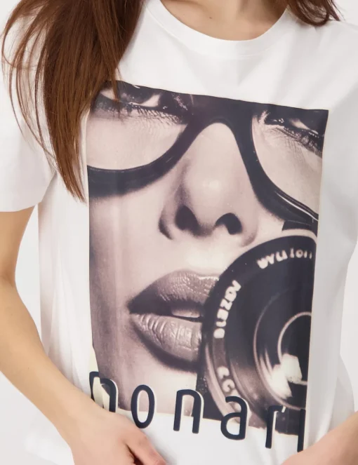 Monari t-shirts 409778 Beige New