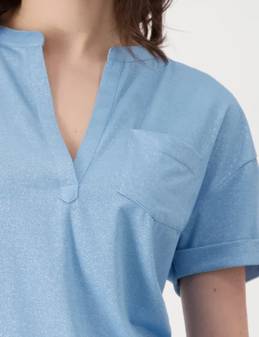 Monari t-shirts 409365 Blauw Outlet