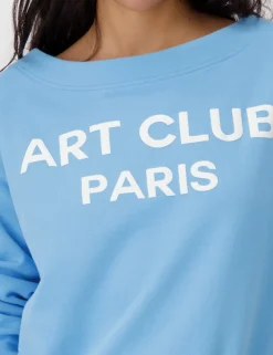 Monari t-shirts 409150 Blauw Fashion