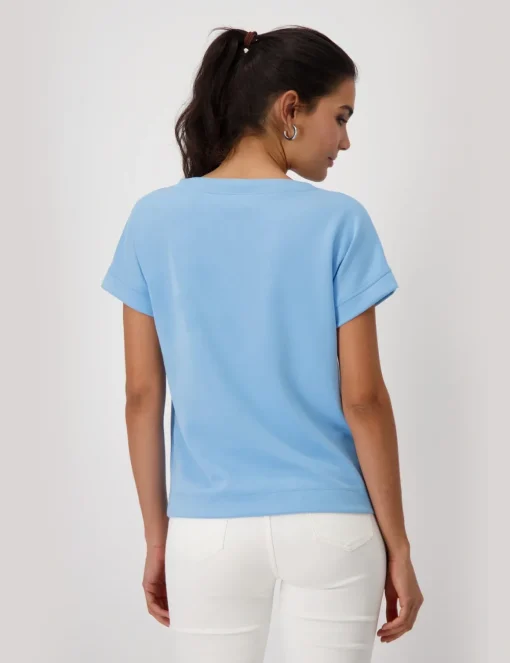 Monari t-shirts 409363 Licht Blauw Clearance