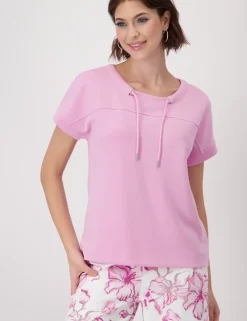 Monari t-shirts 409363 Roze Fashion