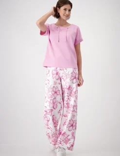 Monari t-shirts 409363 Roze Fashion