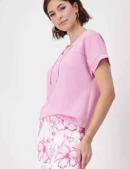 Monari t-shirts 409363 Roze Fashion
