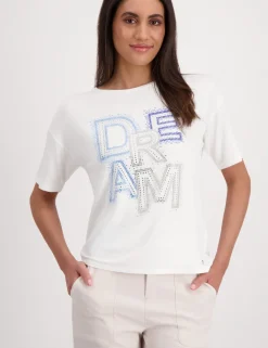 Monari t-shirts 409428 Offwhite Best