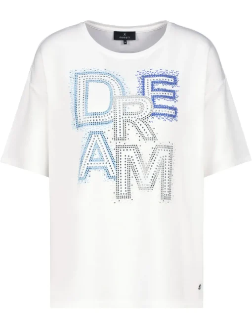 Monari t-shirts 409428 Offwhite Best