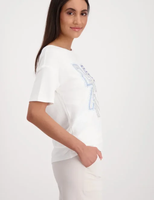 Monari t-shirts 409428 Offwhite Best