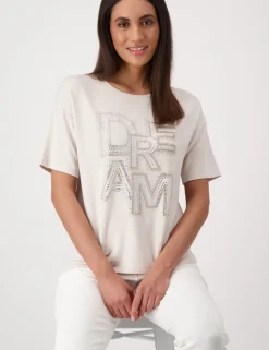 Monari t-shirts 409428 Beige Sale