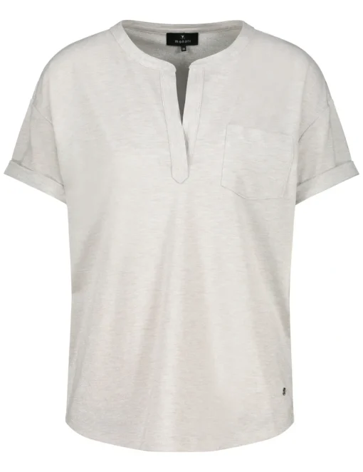 Monari t-shirts 409365 Zwart / Wit Hot