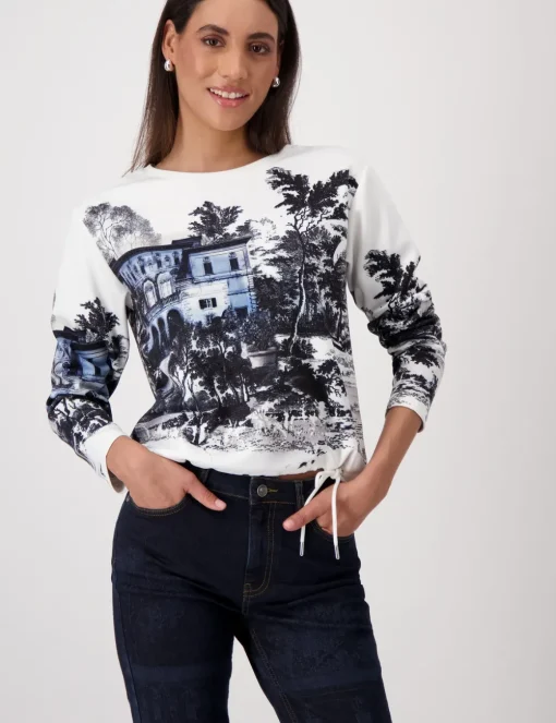 Monari t-shirts 409354 Offwhite Hot