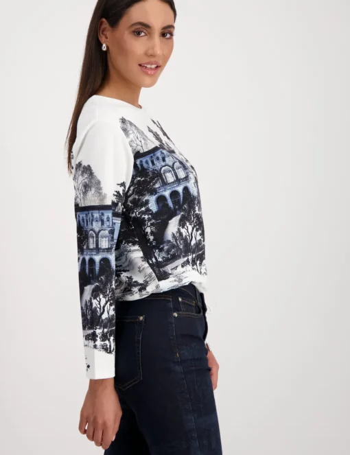 Monari t-shirts 409354 Offwhite Hot