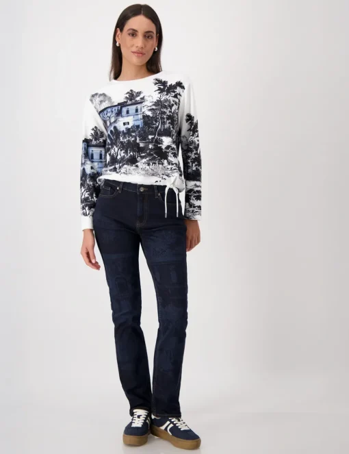 Monari t-shirts 409354 Offwhite Hot