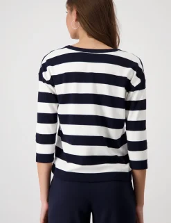 Monari t-shirts 409337 Donker Blauw Online