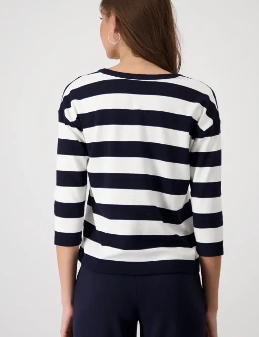 Monari t-shirts 409337 Donker Blauw Online