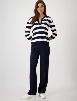 Monari t-shirts 409337 Donker Blauw Online