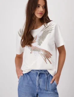 Monari t-shirts 409506 Offwhite New