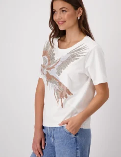 Monari t-shirts 409506 Offwhite New