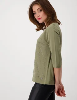Monari t-shirts 808096 Groen Discount