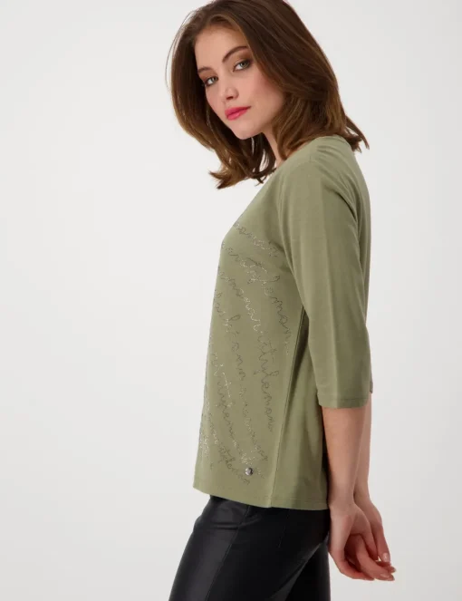 Monari t-shirts 808096 Groen Discount