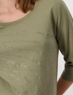 Monari t-shirts 808096 Groen Discount