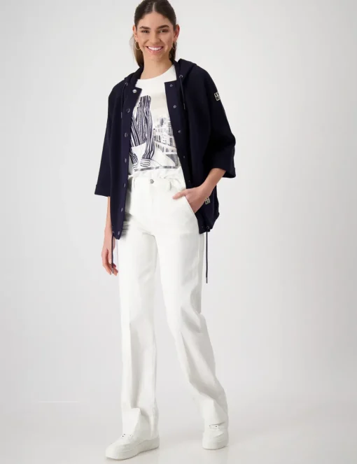 Monari vest 409327 Donker Blauw Best