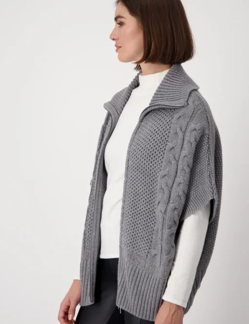 Monari vest 807979 Grijs Online