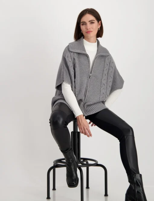 Monari vest 807979 Grijs Online