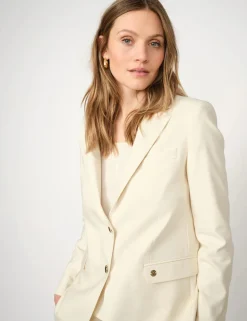 Mos Mosh blazer MARY NIGHT BLAZER Ecru New