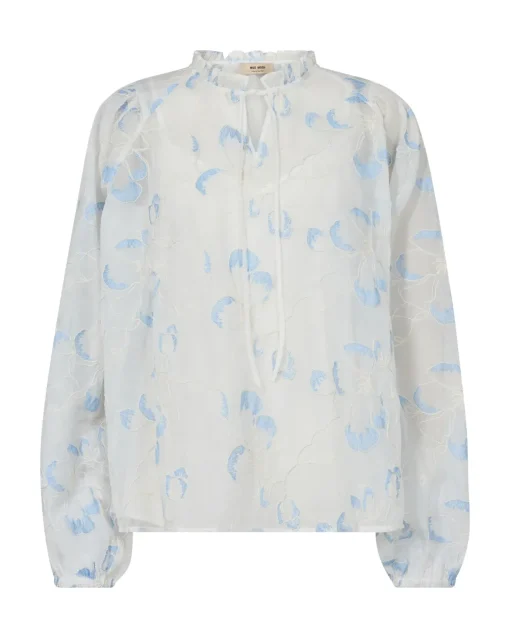 Mos Mosh blouse 168270 Wit Outlet