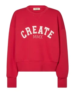 Mos Mosh sweater 168550 Rood Best