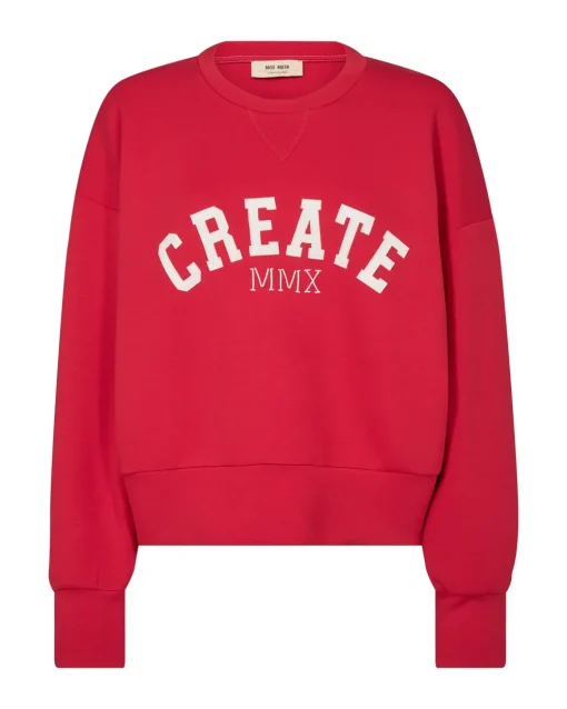 Mos Mosh sweater 168550 Rood Best