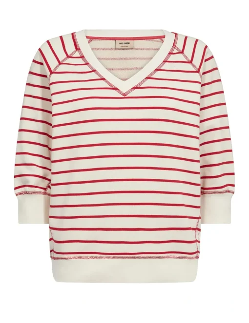 Mos Mosh sweater 168580 Rood Online