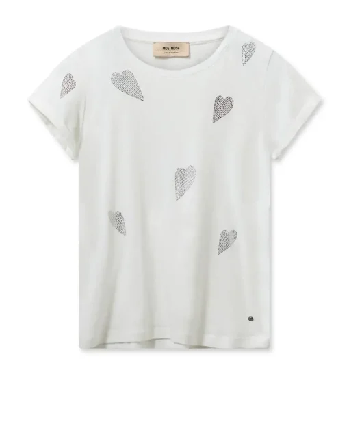 Mos Mosh t-shirts LAURA Wit Discount