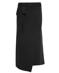 MSCH Copenhagen midi rok 18465 Zwart Discount